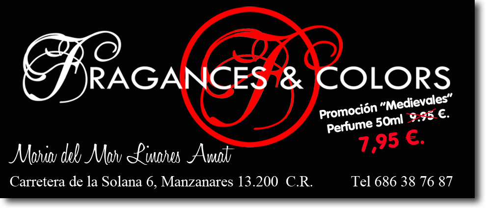 Fragances & Colors, patrocinador oficial de las galerias Manzanares Medieval 2015
